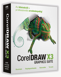 CorelDRAW X3 (angol vagy magyar)