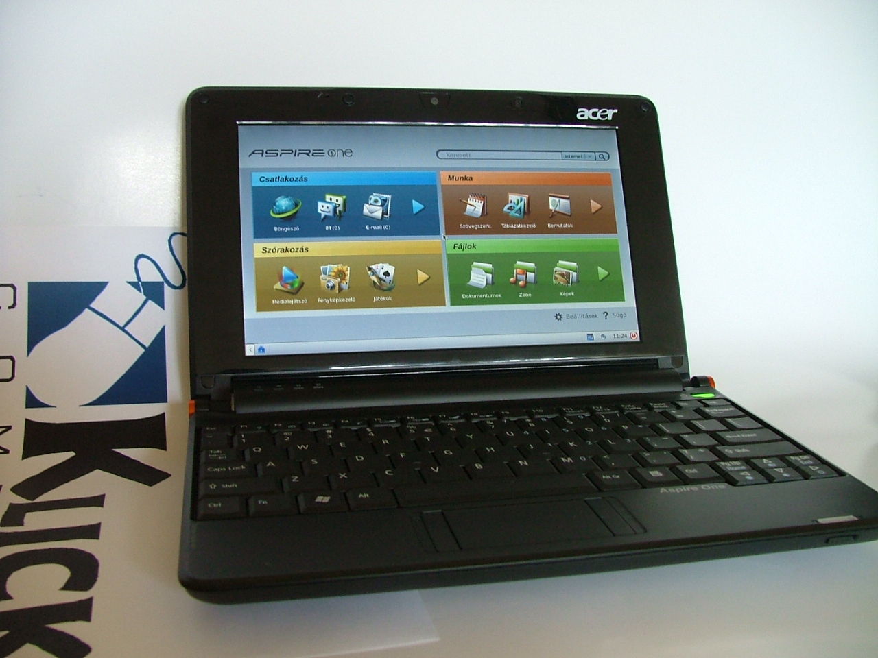 Acer-Aspire-One a KlickComp.hu szaküzletben
