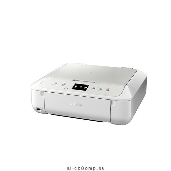 Multifunkciós nyomtató színes Canon Pixma MG6851 fehér tintasugaras fotó, illusztráció : 0519C026AA