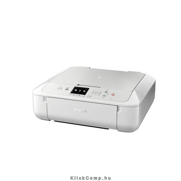 Multifunkciós nyomtató színes Canon Pixma MG5751 fehér tintasugaras fotó, illusztráció : 0557C026AA
