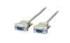 Equip 115061 Nullmodem k�bel, 9/9 anya/anya, 3m ( 3 �v)