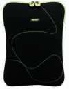 PORT 13-14  (140194) DELHI SKIN YELLOW, netbook skin (fekete; s�rga d�szit� varr�ssal) ( �lettartam )