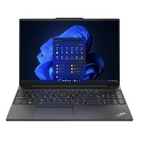 Lenovo ThinkPad laptop 16" WUXGA i5-1335U 16GB 512GB IrisXe W11Pro fekete Lenovo ThinkPad E16 G1