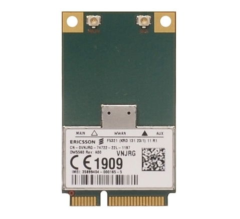 Dell Wireless 5570 3G/HSPA+ Card fotó, illusztráció : 5570CARD
