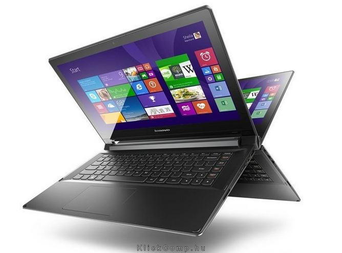 LENOVO Flex2 14  notebook i3-4030U SSHD fekete Win8.1 fotó, illusztráció : 59-433697