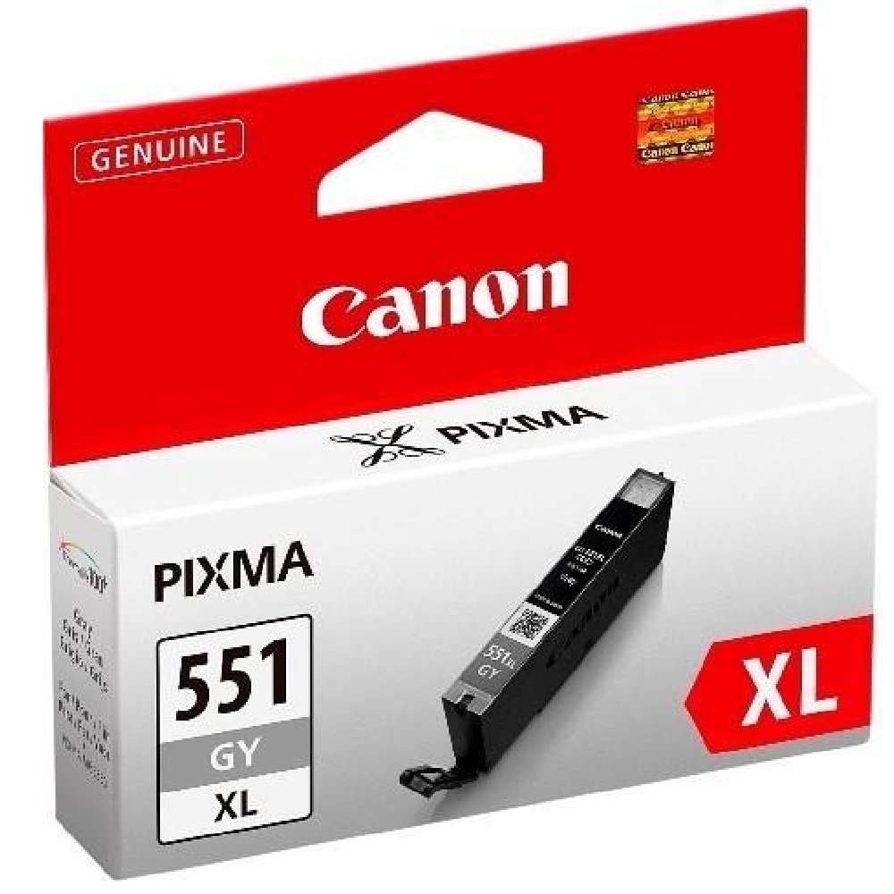Canon CLI-551 Gray XL tintapatron fotó, illusztráció : 6447B001