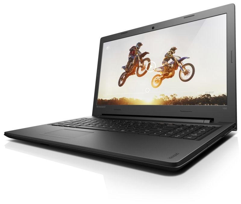 Lenovo Ideapad 100 laptop 15,6  i3-5005U 4GB 500GB GeForce-920MX-2GB Fekete fotó, illusztráció : 80QQ018THV
