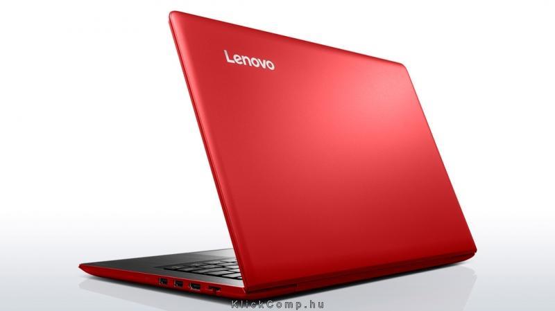 LENOVO 510S laptop 13,3  FHD IPS i3-6100U 4GB 500GB piros notebook fotó, illusztráció : 80SJ004PHV