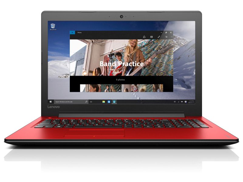 LENOVO IdeaPad 310 laptop 15,6  i3-6006U 4GB 500GB piros fotó, illusztráció : 80SM01MTHV