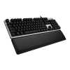 Billentyűzet USB Logitech G513 Carbon mechanikus Gamer keyboard ezüst UK