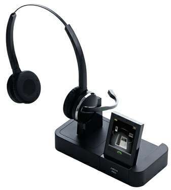 PRO 9465 duo Headset with triple connectivity desk phone, PC softphone fotó, illusztráció : 9465-29-804-101