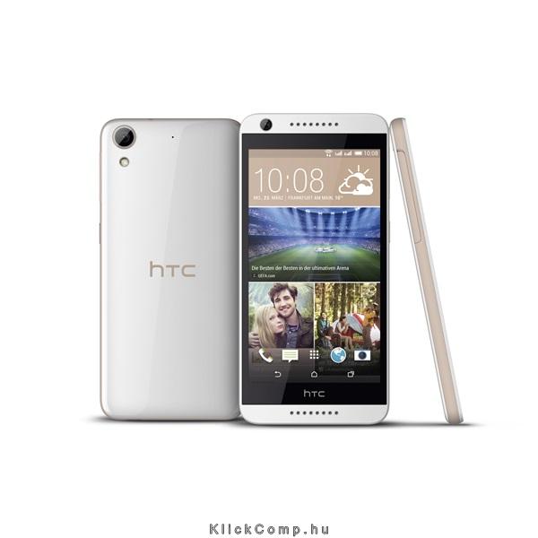 Dual SIM mobiltelefon 8GB HTC Desire 626G White Birch fotó, illusztráció : 99HAED047-00