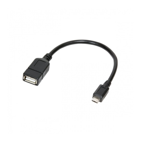 LogiLink AA0035 USB micro OTG kábel - 0,2m fotó, illusztráció : AA0035