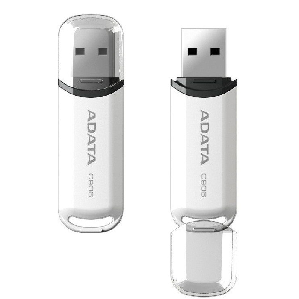32GB PenDrive USB2.0 fehér Adata C906 fotó, illusztráció : AC906-32G-RWH