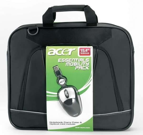 Acer NoteBook táska + egér, Essentials Mobility Pack 15  - Már nem forgalmazott fotó, illusztráció : ACR P9.22148.A01