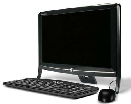 Acer Emachine Z1601 allinone számítógép 18.5  Atom N270 1.6GHz GMA 950 2GB 320G fotó, illusztráció : AEZ1601-272G32MN