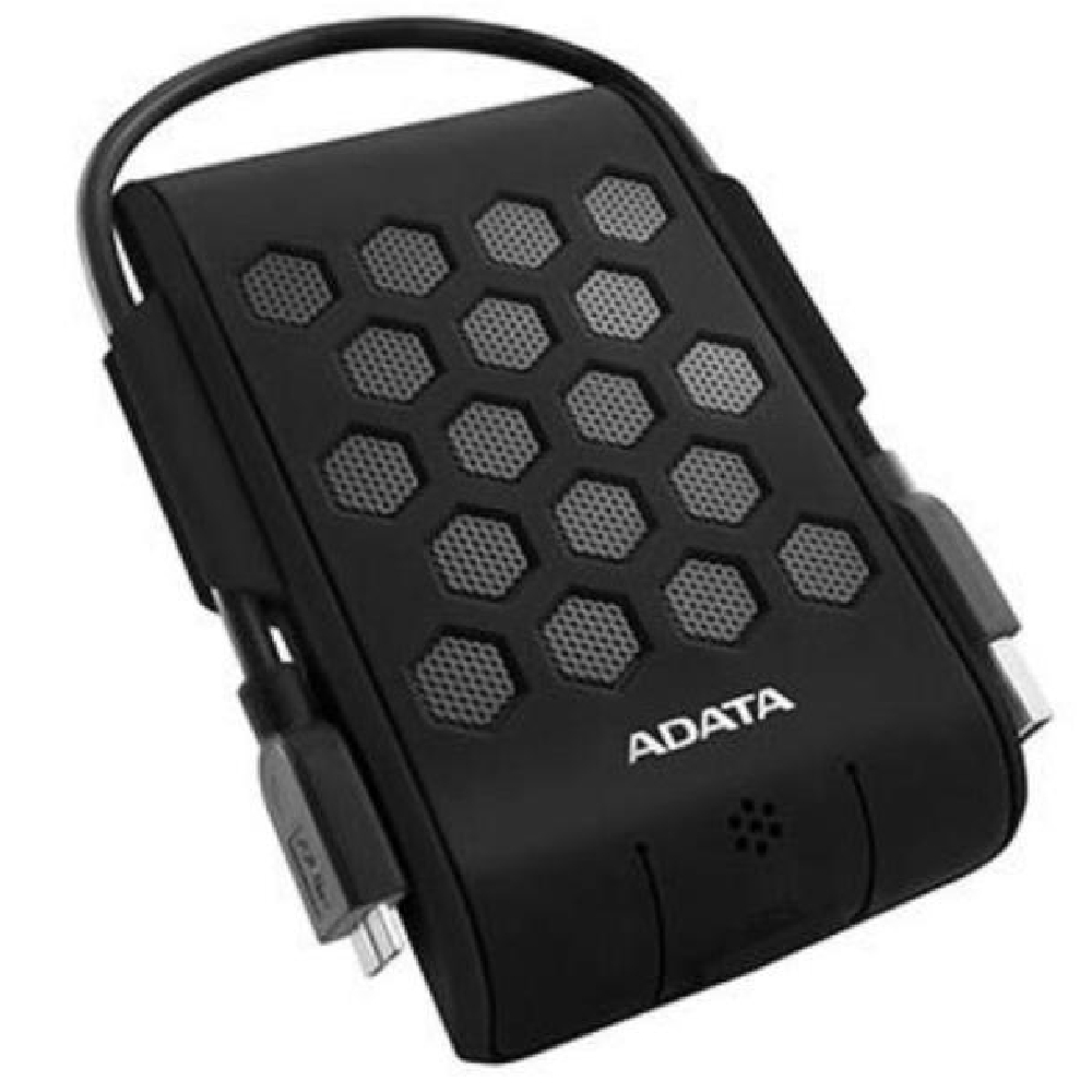 1TB külső HDD 2,5  USB3.1 ütés és vízálló fekete külső winchester ADATA AHD720 fotó, illusztráció : AHD720-1TU31-CBK