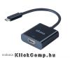 USB3.1C - HDMI talakt 15cm - Akasa AK-CBCA04-15BK                                                                                                                                                    