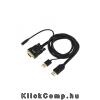 HDMI to VGA + Audio + Power kbel APPROX APPC22                                                                                                                                                         