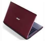 Acer Aspire 5755G piros notebook 15.6" Core i7 2670QM 2.2GHz nVGT540 4GB 750GB Linux ( PNR 1 �v ) AS5755G-2674G75MNRS fot�
