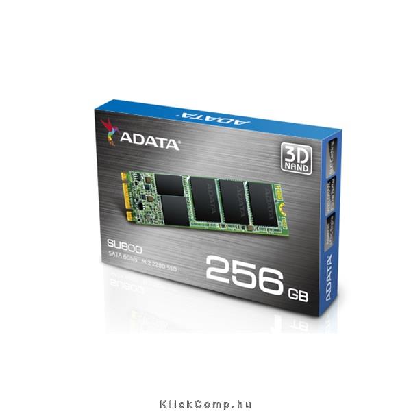 256GB SSD M.2 SATA Adata SU800 fotó, illusztráció : ASU800NS38-256GT-C