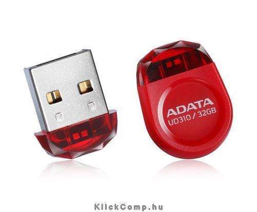 8GB PenDrive USB2.0 Piros fotó, illusztráció : AUD310-8G-RRD
