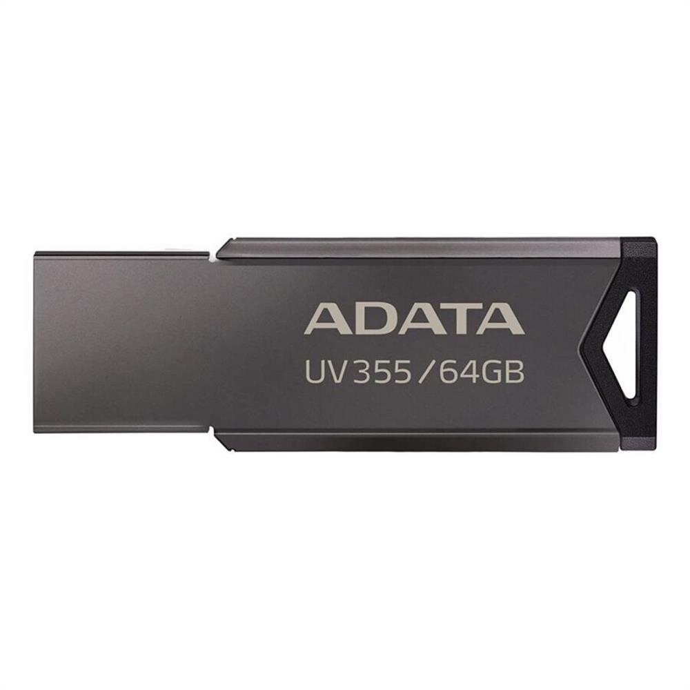 64GB Pendrive USB3.2 szürke Adata AUV355-64G-RBK fotó, illusztráció : AUV355-64G-RBK