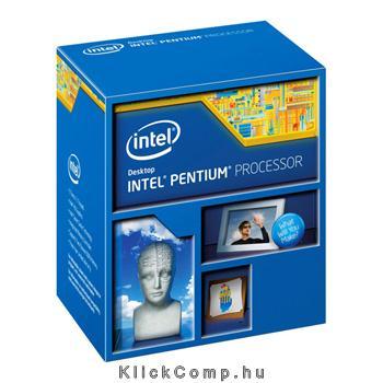 Intel Dual Core G3450 3400MHz 3MBL3 Cache 22nm 53W skt1150 Haswell BOX fotó, illusztráció : BX80646G3450