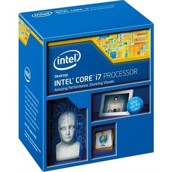 Processzor Intel Core i7 4GHz LGA1150 8MB i7-4790K box fotó, illusztráció : BX80646I74790K