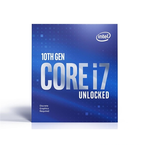 Intel Processzor Core i7 LGA1200 3,80GHz 16MB Core i7-10700KF box CPU fotó, illusztráció : BX8070110700KF