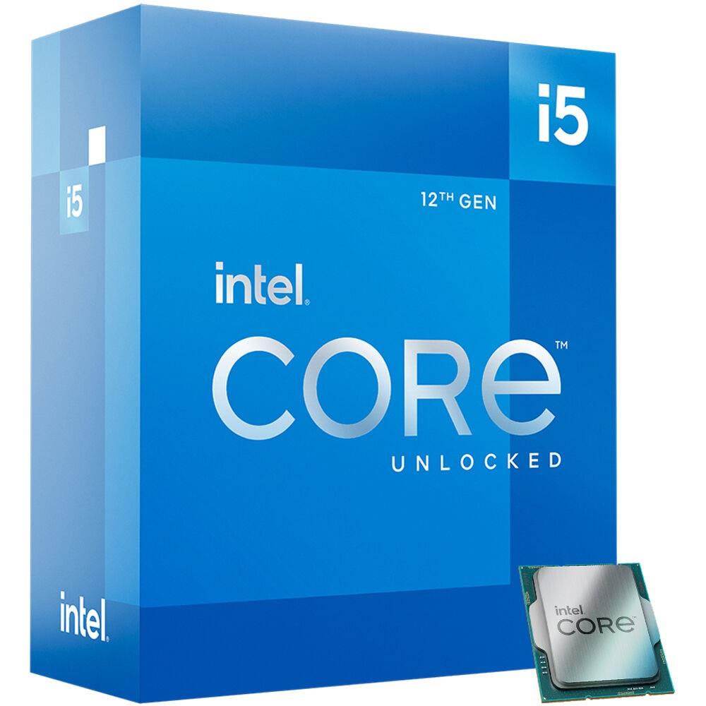 Intel Processzor Core i5 LGA1700 3,70GHz 20MB Core i5-12600K box CPU fotó, illusztráció : BX8071512600K