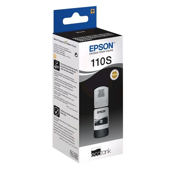 Epson EcoTank 110S fekete tintapatron fotó, illusztráció : C13T01L14A