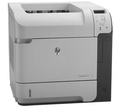 HP LaserJet Enterprise 600 M601n mono lézer nyomtató fotó, illusztráció : CE989A