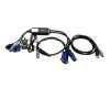 Aten KVM Switch 2PC PS/2 + USB + k�bel