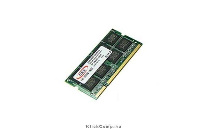 8GB DDR3 Notebook Memória 1600Mhz 512x8 SODIMM memória CSX fotó, illusztráció : CSXO-D3-SO-1600-8GB