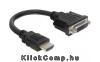 Adapter HDMI male DVI 24+1 female 20 cm Delock