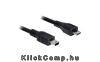 USB 2.0 micro-B apa> USB mini apa kbel, 1m Delock