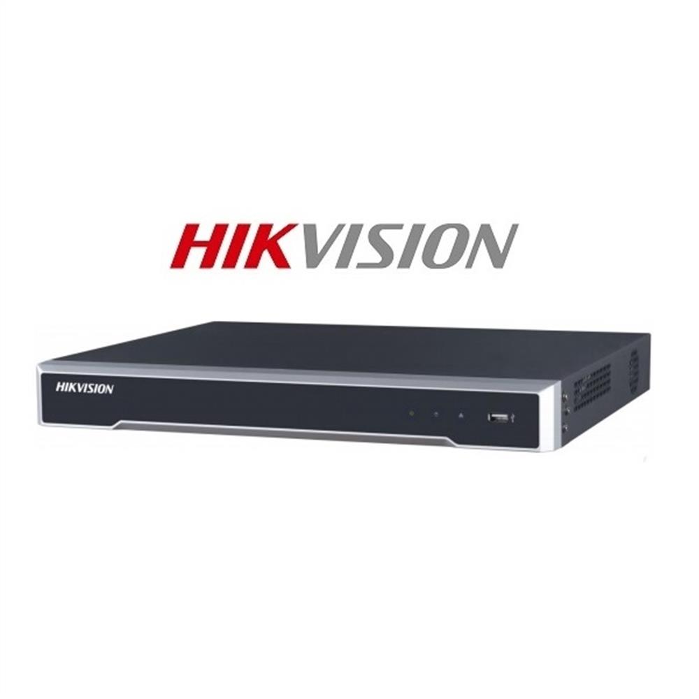NVR rögzítő 32 csatorna 256Mbps H265 HDMI+VGA 2x USB 2x Sata I/O Hikvision fotó, illusztráció : DS-7632NI-K2