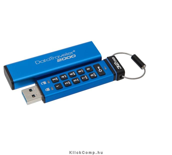 32GB PenDrive USB3.1 Kék Kingston DT2000/32GB Flash Drive fotó, illusztráció : DT2000_32GB