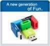 KINGSTON Pendrive 4GB, DT Mini Fun Gen 2 Kék ( 5 év szervizben )