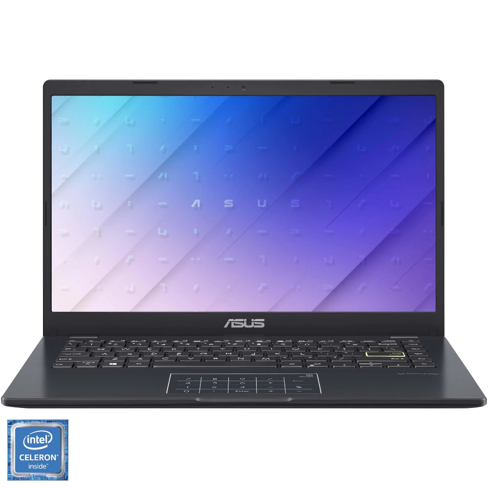 Asus VivoBook laptop 14  FHD N4020 4GB 128GB UHD W11 fekete Asus VivoBook Go 14 fotó, illusztráció : E410MA-EK2325WS