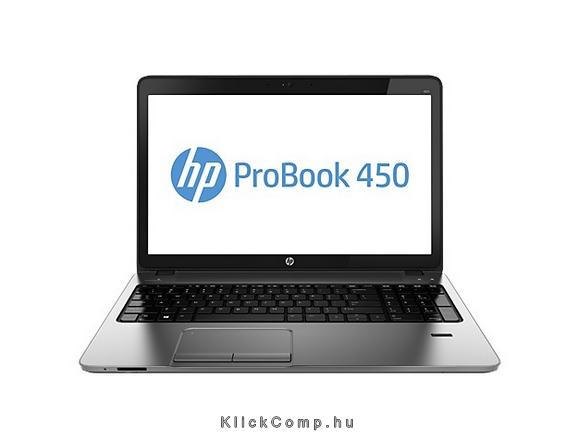 HP ProBook 450 G1 15,6  notebook Intel Core i5-4200M 2,5 GHz/4GB/500GB/DVD író fotó, illusztráció : E9Y54EA