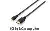 HDMI MicroHDMI kbel 1.4, apa/apa, 1m Delock