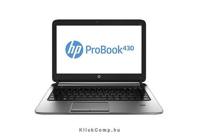 HP ProBook 430 G1 13,3  notebook Intel Core i3-4005U 1,7GHz/4GB/500GB/táska fek fotó, illusztráció : F0X33EA