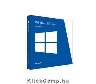 Microsoft Windows 8.1 Pro 32-bit ENG 1 Felhasználó Oem 1pack operációs rendszer fotó, illusztráció : FQC-06987