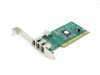 Firewire 3+1port kártya Ulead+cable PCI ( 1 év gar.)