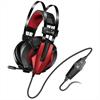 Fejhallgat USB Genius HS-G710V 7.1 Gamer Headset Black/Red