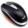 Genius egér NS+ Mini Traveler Laser, USB, Fekete ( Szervizben 2 év )