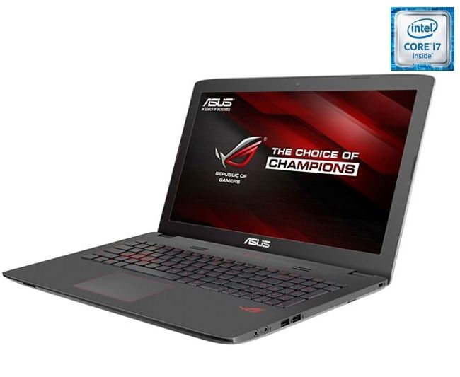 Asus laptop 17,3  FHD i7-6700HQ 8GB 1TB  GTX960-4G Dos Fekete fotó, illusztráció : GL752VW-T4340D