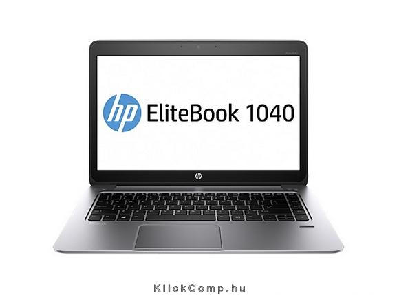 HP EliteBook Folio 1040 G1 14  notebook i7-4600U 8GB 256GB SSD Win7 és Win8.1 P fotó, illusztráció : H5F66EA